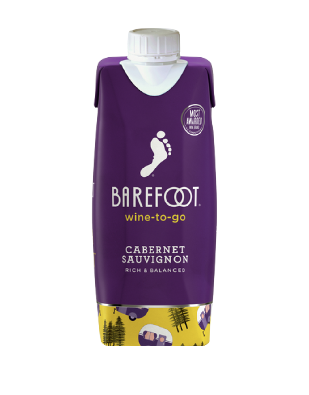 BAREFOOT CAB SAUVIGNON TETRA 500ML