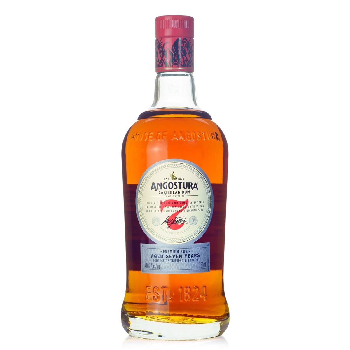 ANGOSTURA RUM 7YR 80PF 750ML