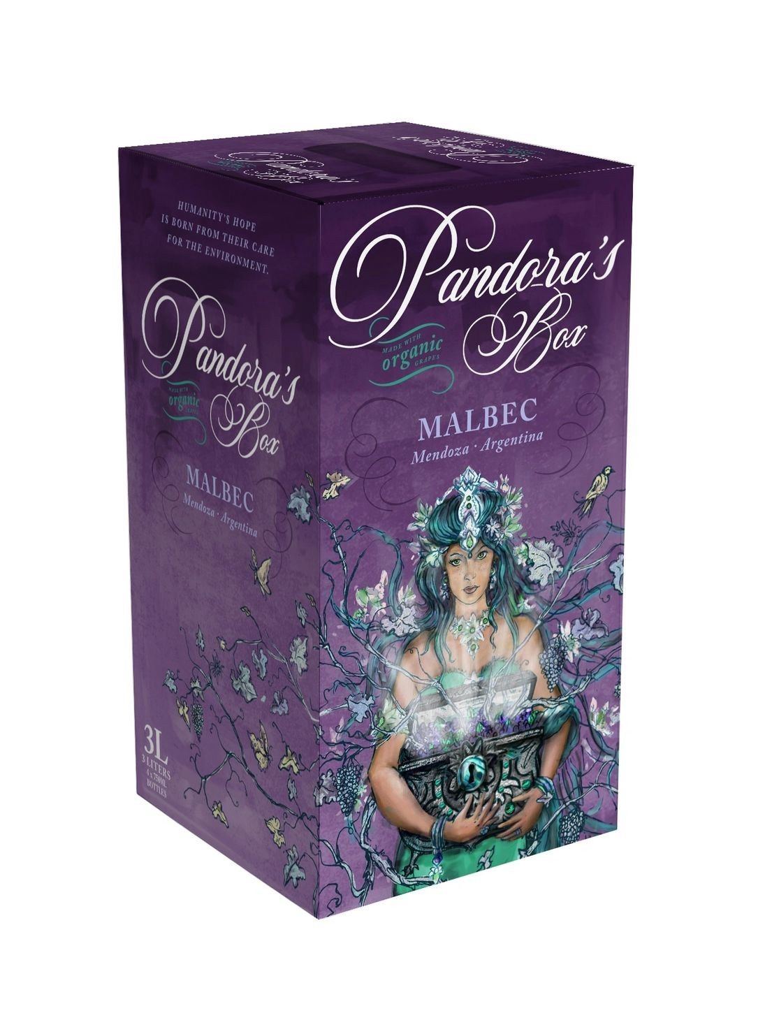 PANDORA&#39;S BOX MALBEC 3L
