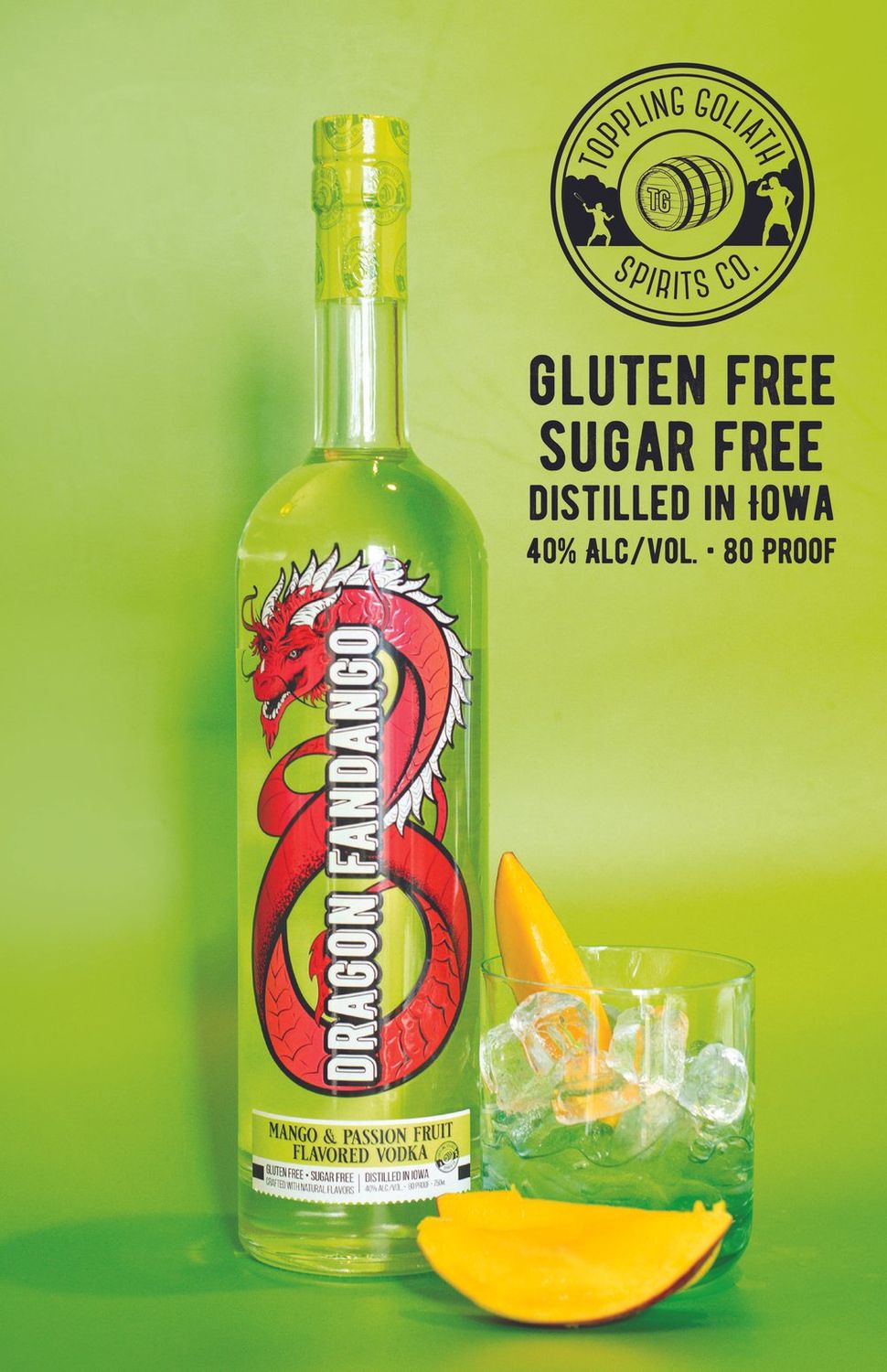 DRAGON FANDANGO MANGO PASSION FRUIT  750ML