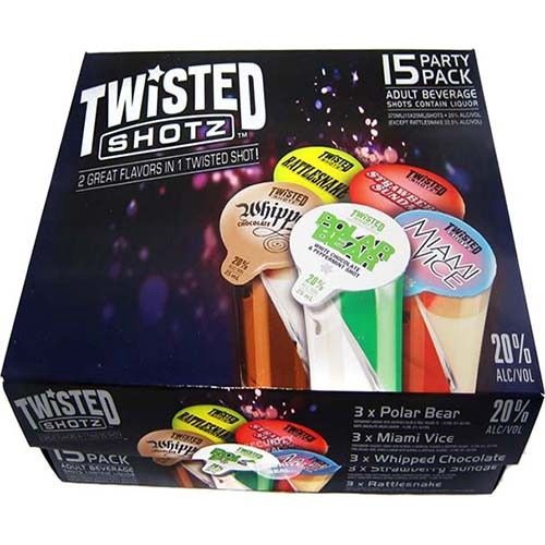 Twisted Shotz Party Trad 15pk