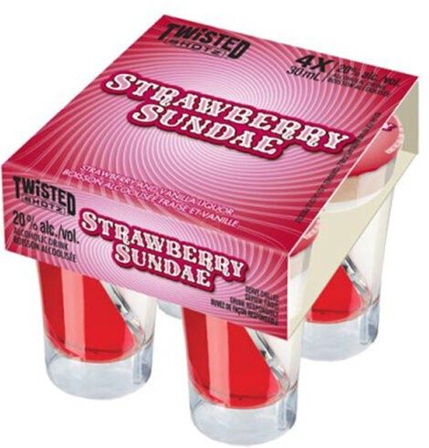 TWISTED SHOTZ STRW SNDAW 4PK