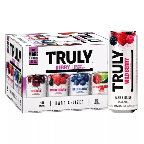 TRULY SPIKED BERRY VRTY 12PK