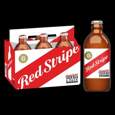RED STRIPE      6 B