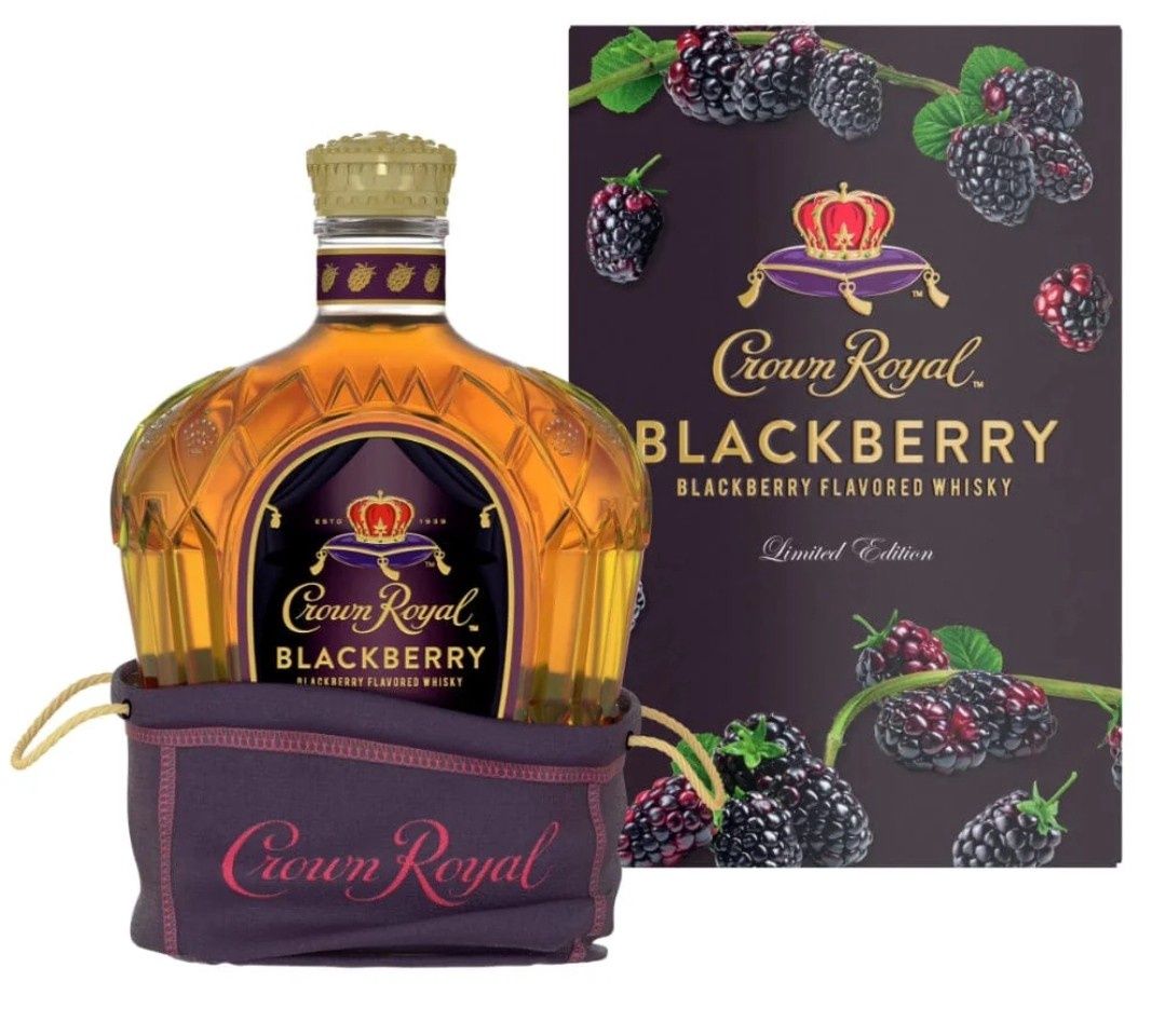 CROWN ROYAL BLACKBERRY 750ML