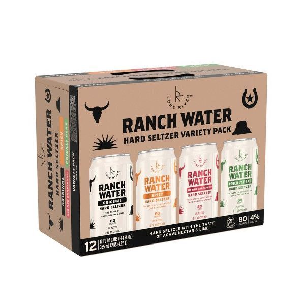 LONE RIVER RANCH WATER VRTY 12PK.C