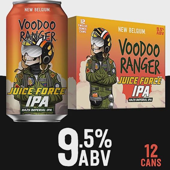 NEW BELGIUM VDOO JUICE FORCE 12C