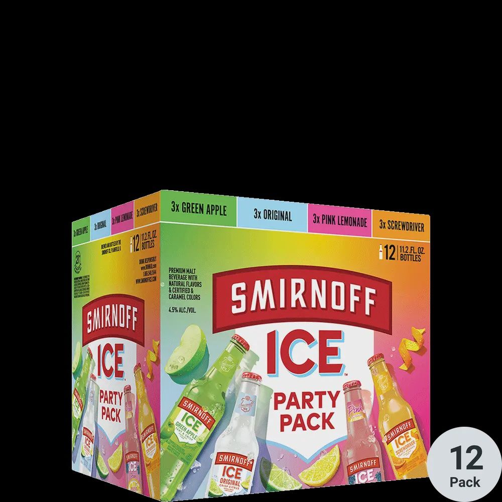 SMIRNOFF ICE PARTY PACK 12B