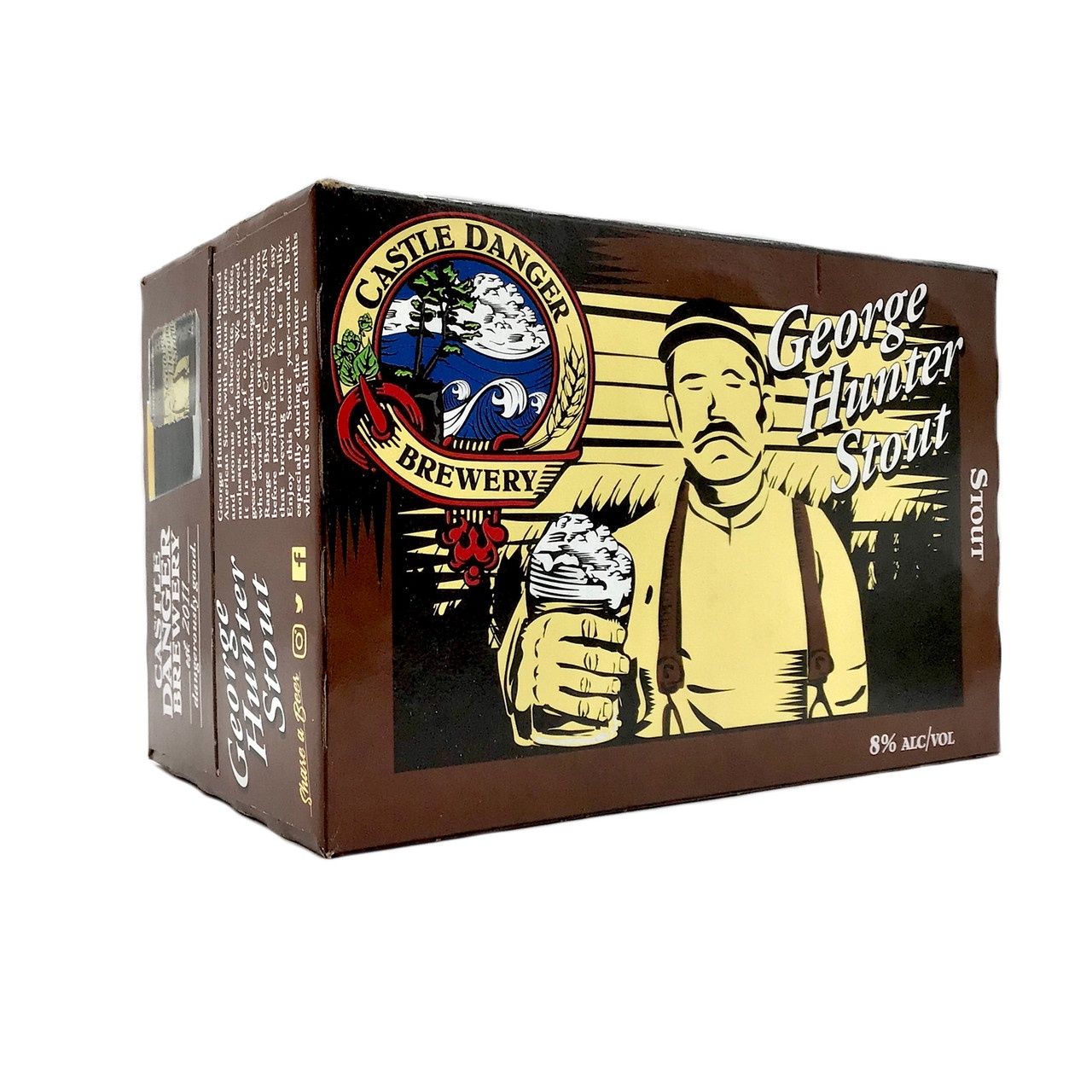 CASTLE DANGER GEORGE HUNTER 6PK