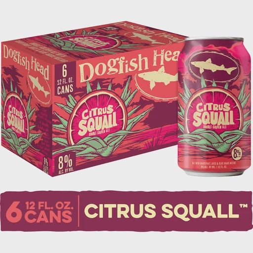 DOGFISH CITRUS SQUALL 6PK