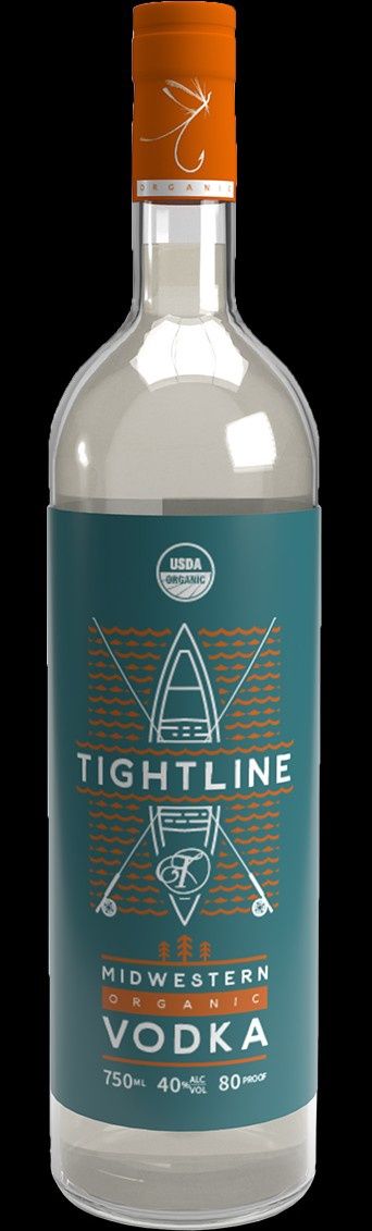 TIGHTLINE TATTERSALL ORGANIC VODKA 750ML
