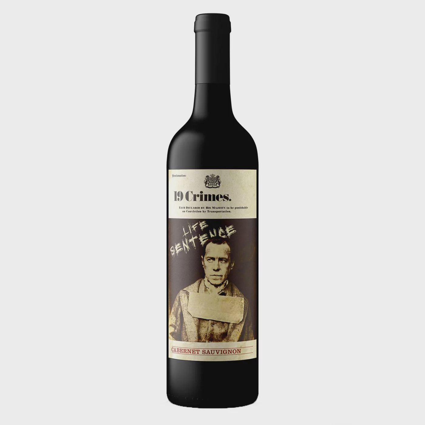 19 CRIMES  CAB SAUV 750ML