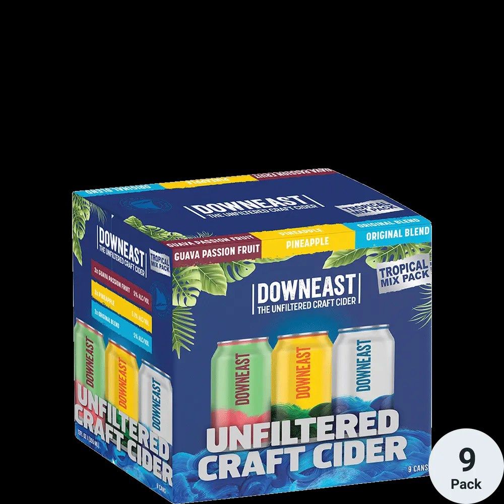 DOWNEAST TROPICAL MIX #2 9PK