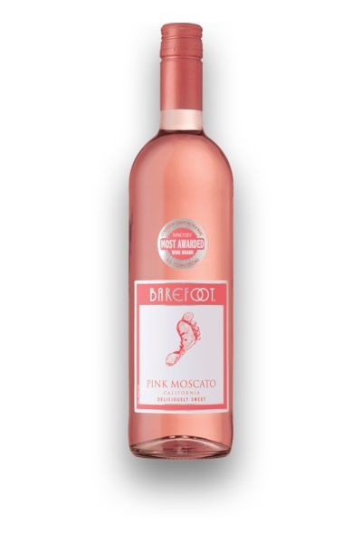 BAREFOOT PINK MOSCATO 750ML