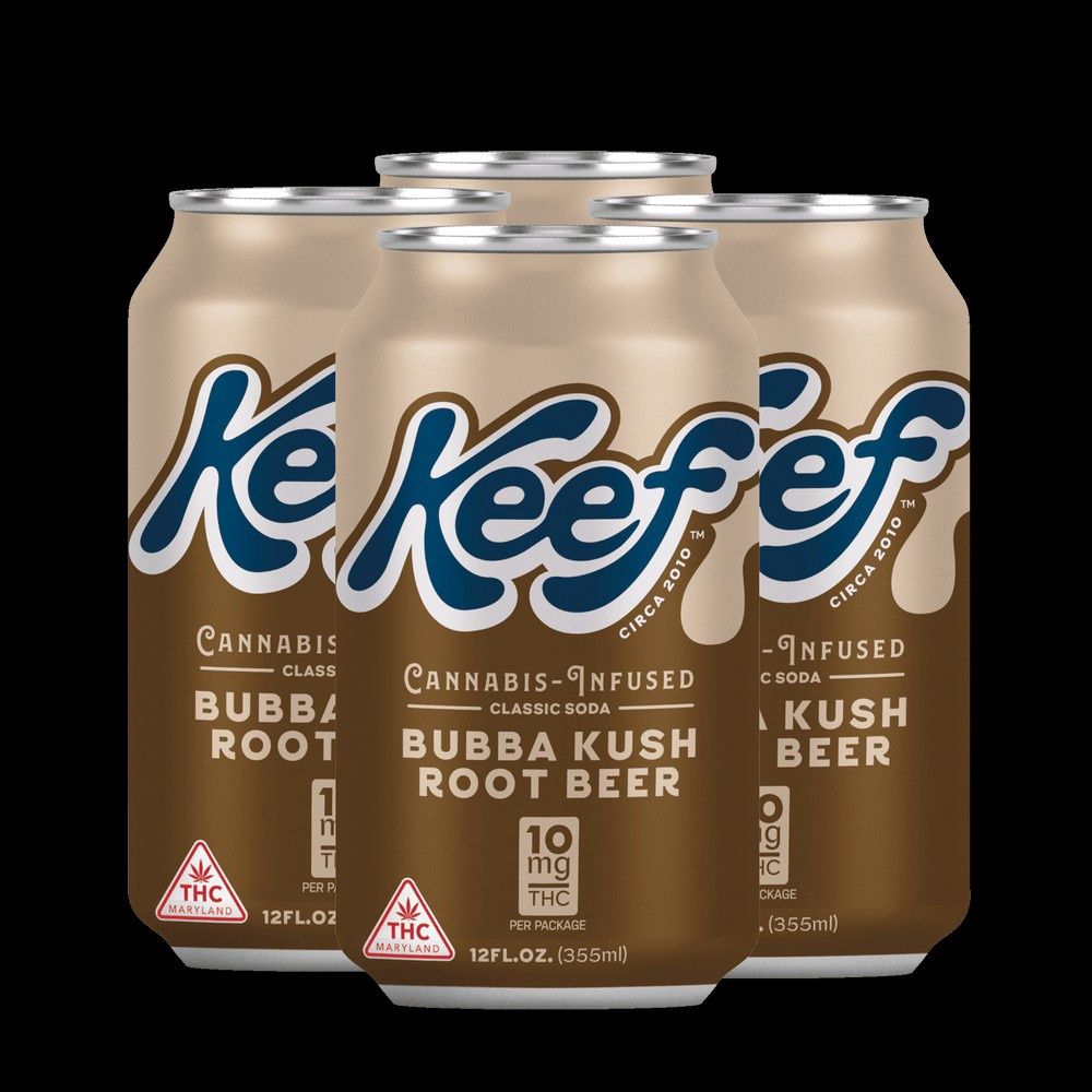 KEEF B.KUSH ROOT BEER 10THC 4PK