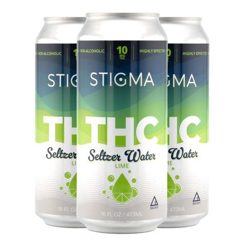 STIGMA THC LIME SELTZER 4PK