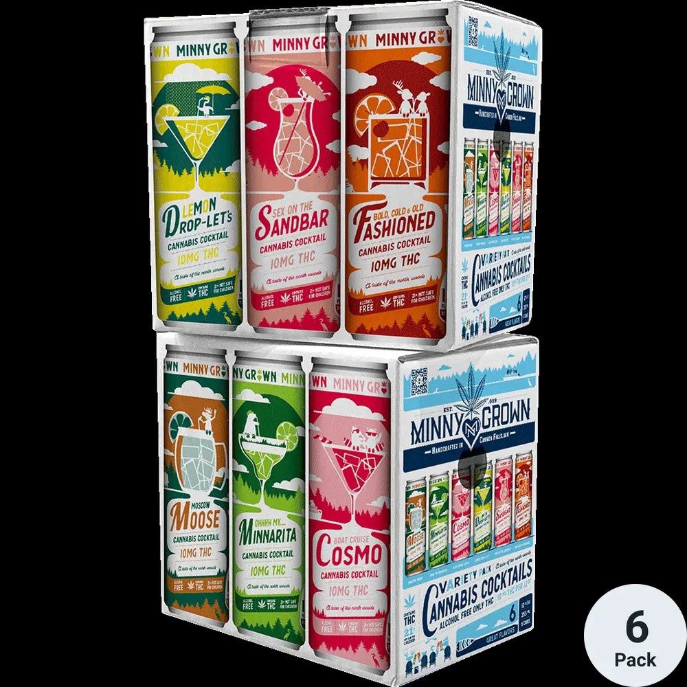 MINNY THC VRTY 6PK