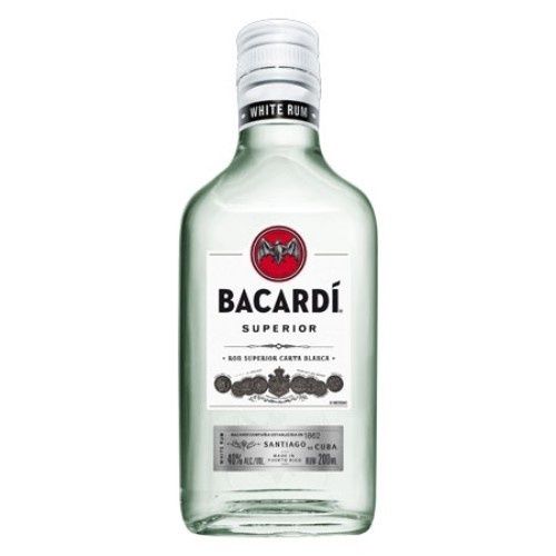 BACARDI  WHITE RUM 200ML