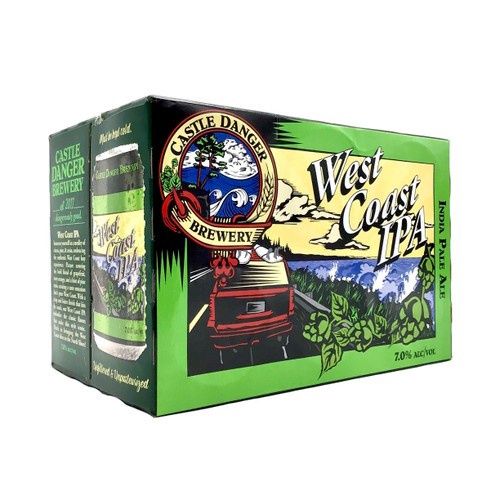 CASTLE DANGER WEST COAST IPA  6PK