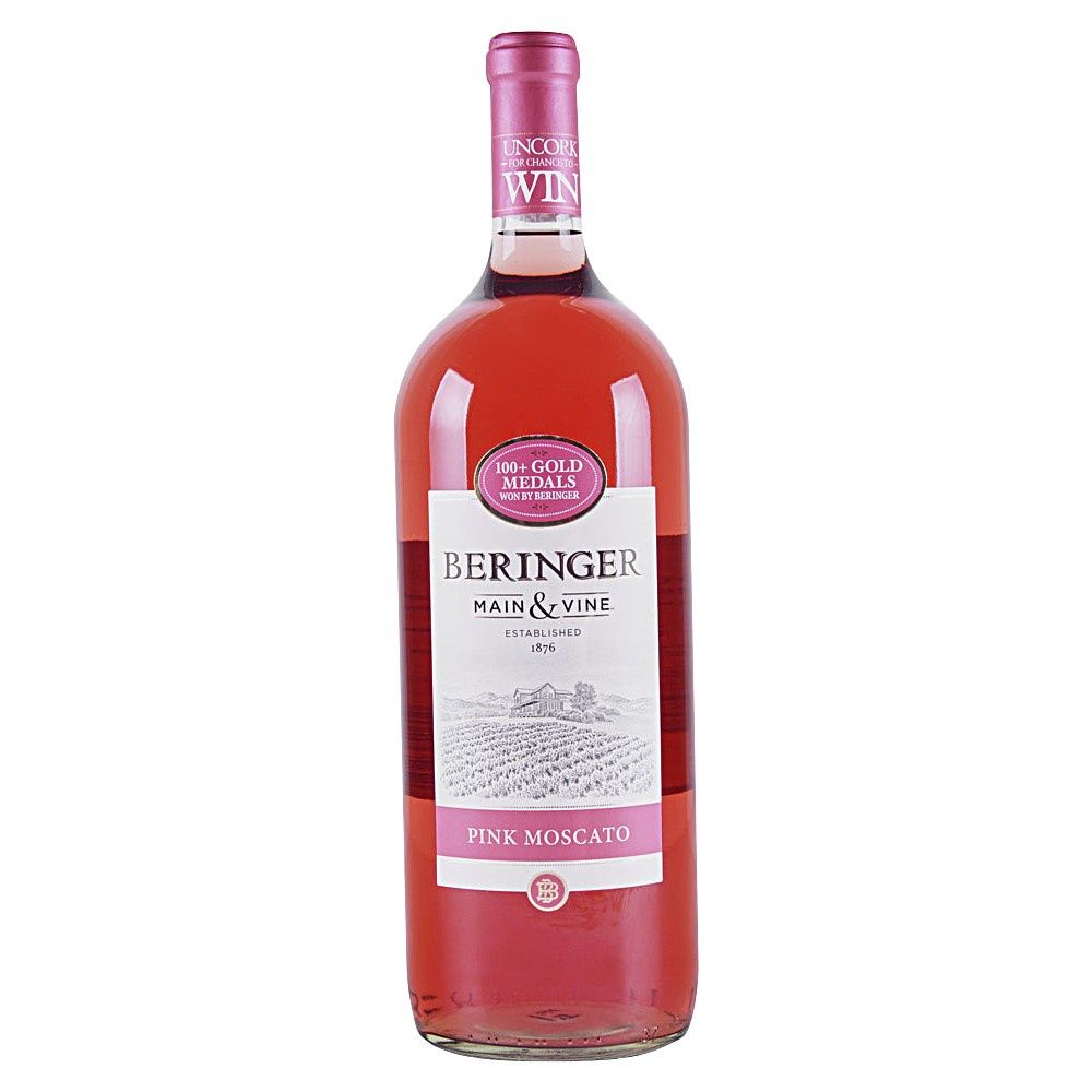 BERINGER M&amp;V PINK MOSCATO 1.5L