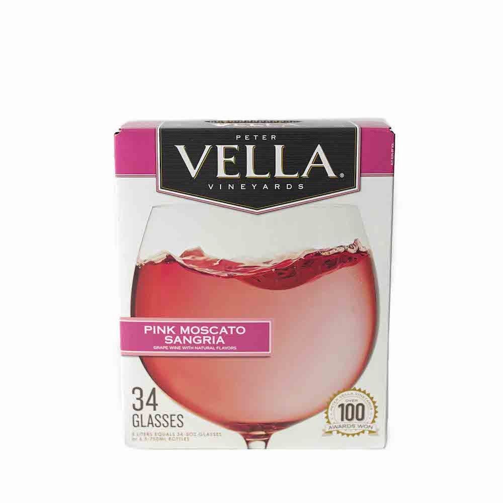 PETER VELLA PINK MOSCATO 5L