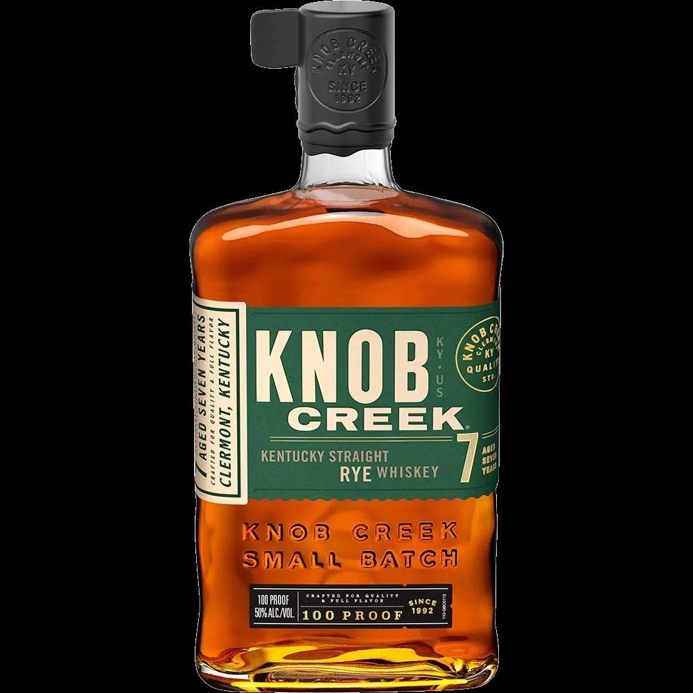 KNOB CREEK 7YR RYE 100PF  750ML