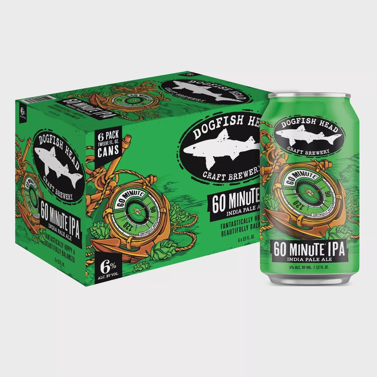 DOGFISH 60 MIN IPA 6PK