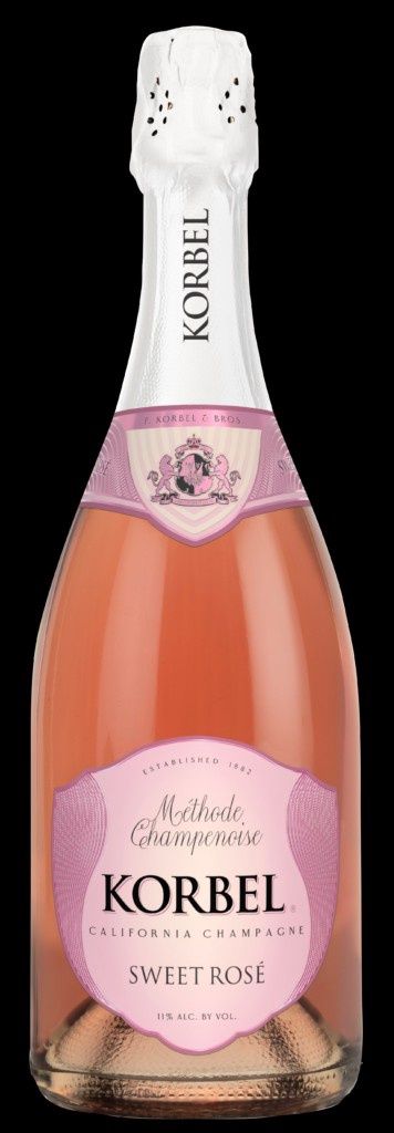 KORBEL CH SWEET ROSE  750ML