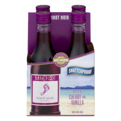 Barefoot Pinot noir cherry and vanilla
