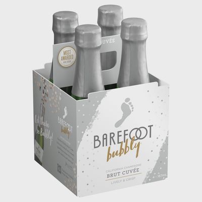 BAREFOOT BUBBLY BRUT 4PK
