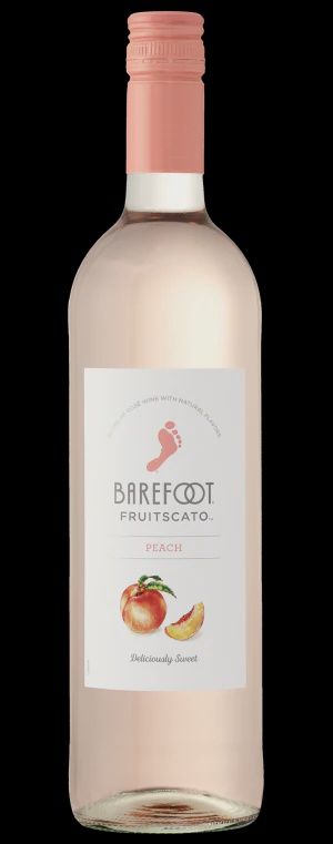 Barefoot fruitscato peach