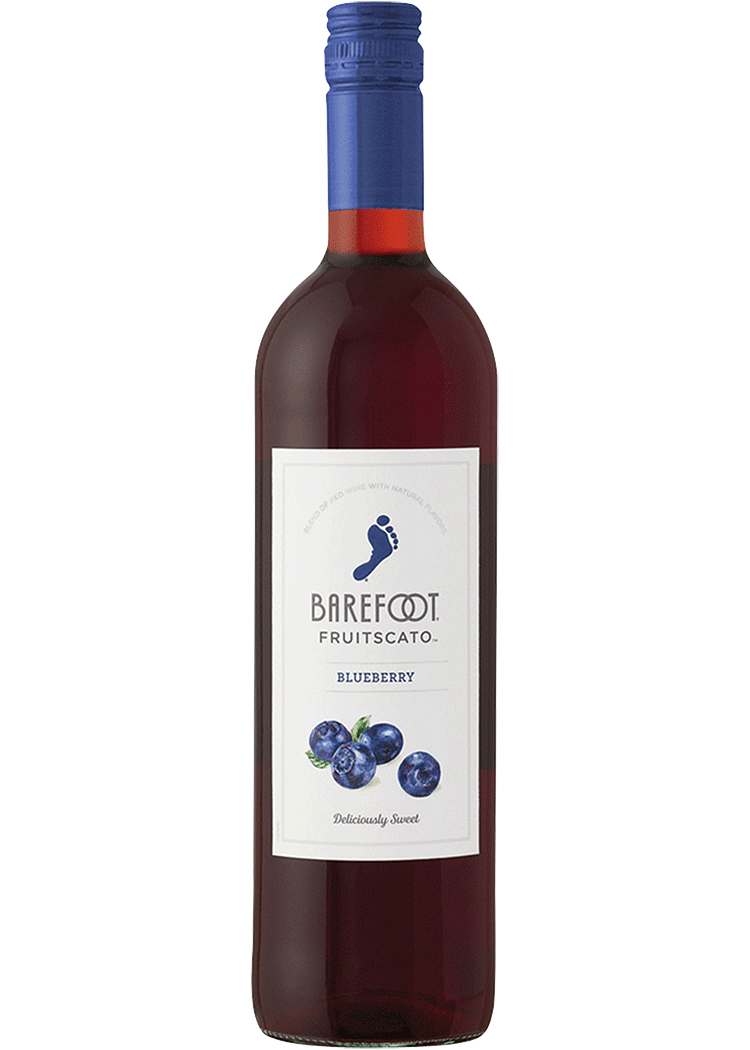 Barefoot fruitscato blueberry 750ML