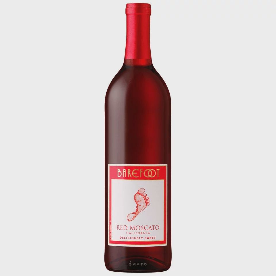 Barefoot Red Moscato  750ML