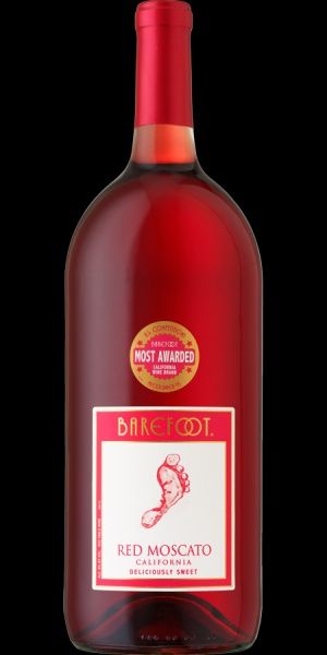 BAREFOOT RED MOSCATO 1.5L