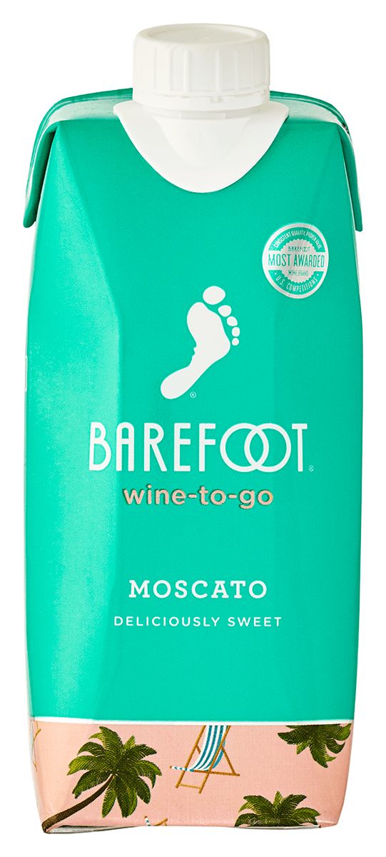BAREFOOT WINE TO GO MOSCATO