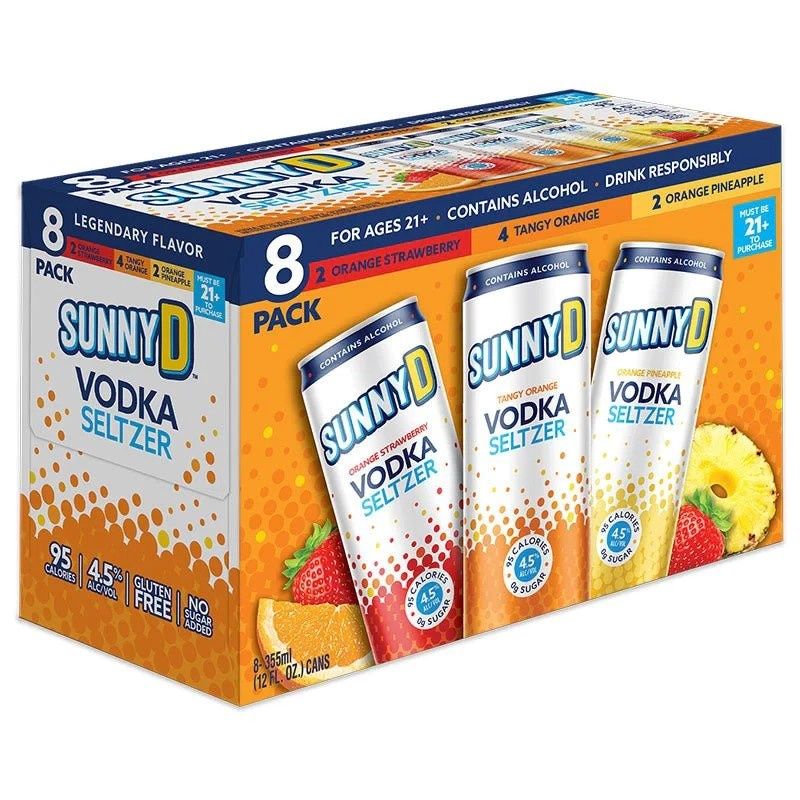 SUNNY D SELTZER VRTY 8PK