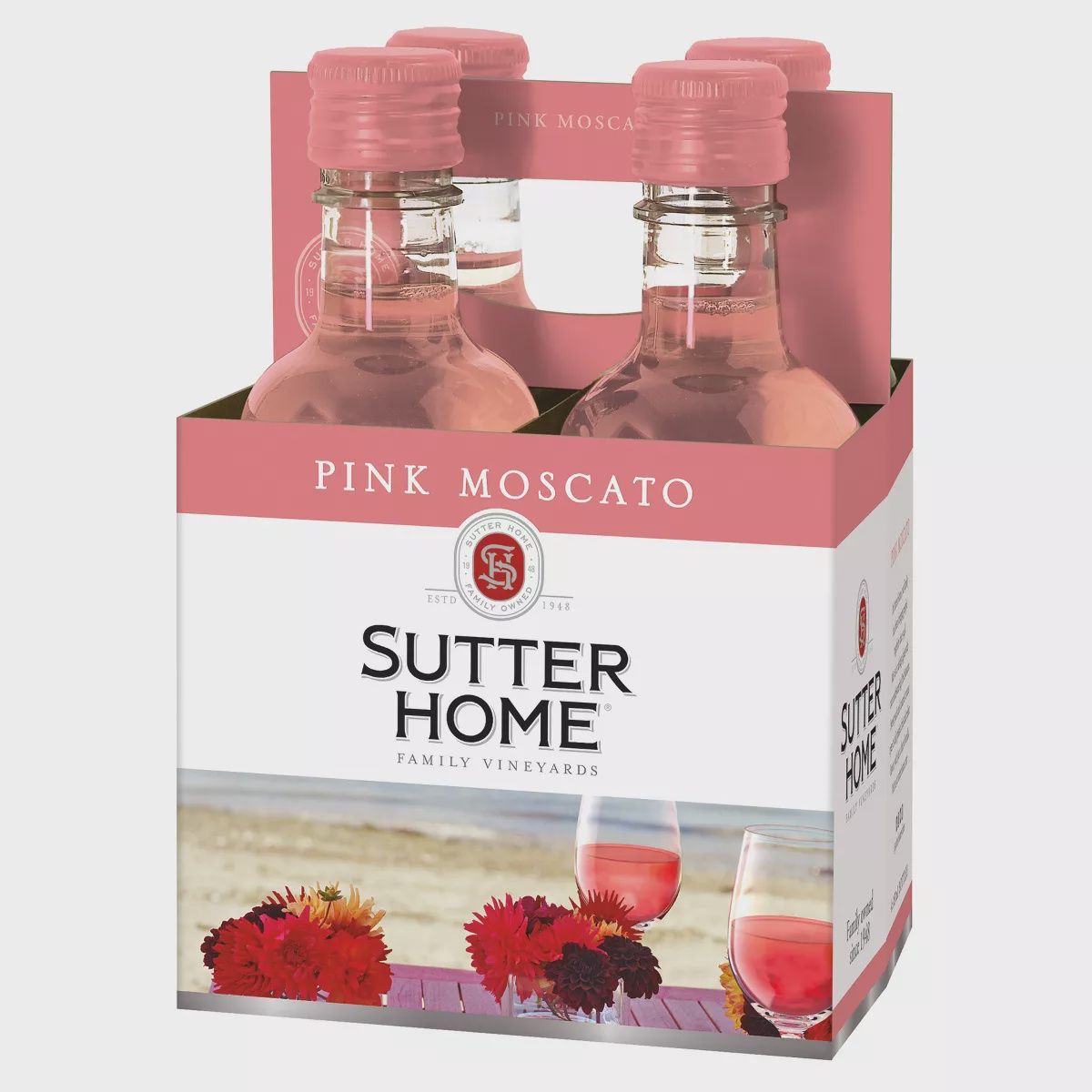 Sutter home pink moscato 4PK