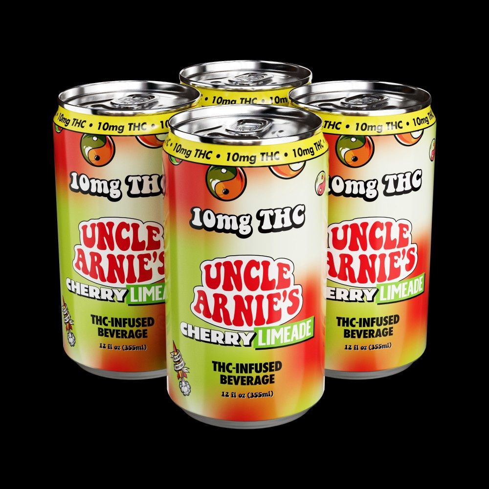 UNCLE ANNIE&#39;S 10MG THC CHERRY LIMADE 4PK
