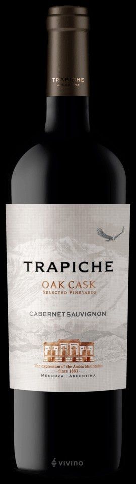 TRAPICHE OAK CASK CAB SAUV 750ML