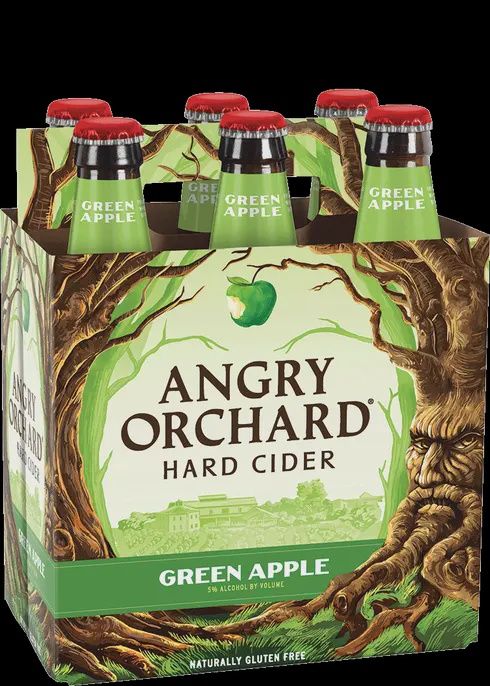 ANGRY ORCHARD CIDER GREEN APPLE 6BTL