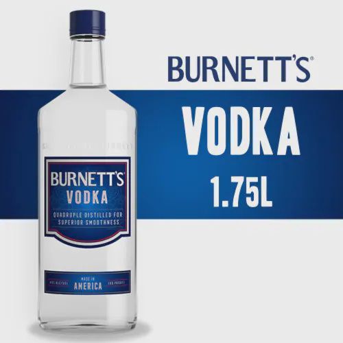 BURNETT&#39;S VODKA 1.75L