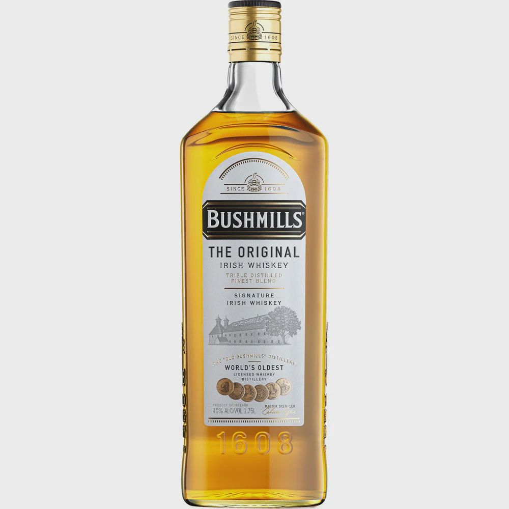 BUSHMILLS IRISH WHISKY  1.75L