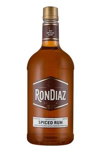 RONDIAZ SPICED 93 PROOF RUM 1.75