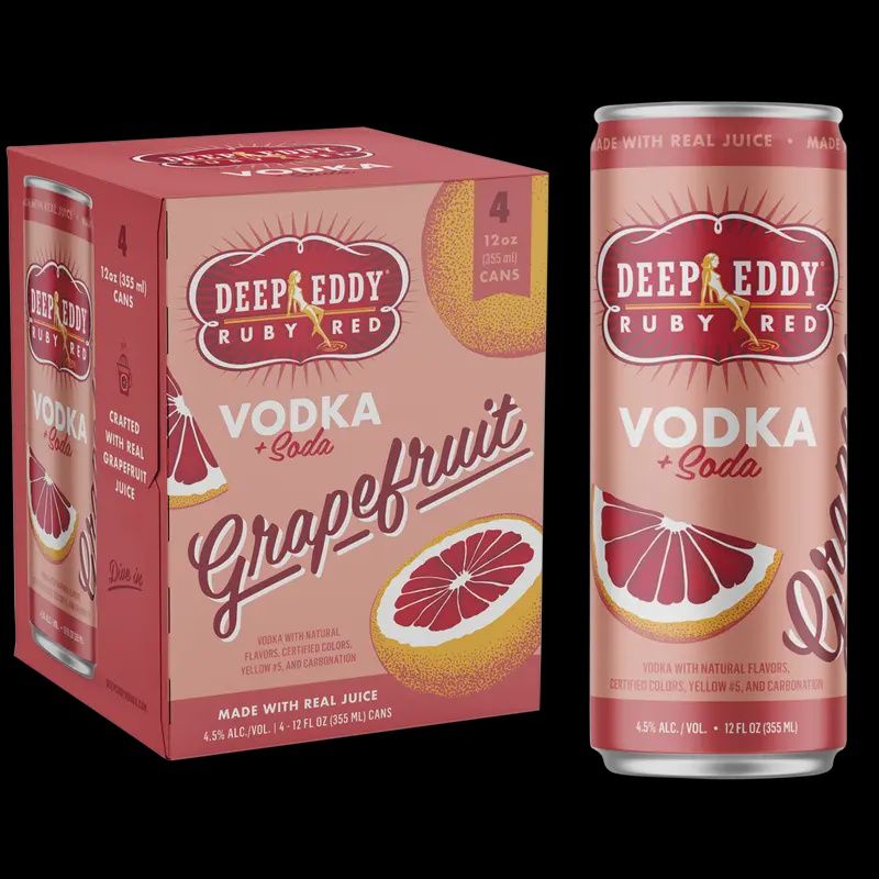 DEEP EDDY SELTZER GRAPEFRUIT 4C