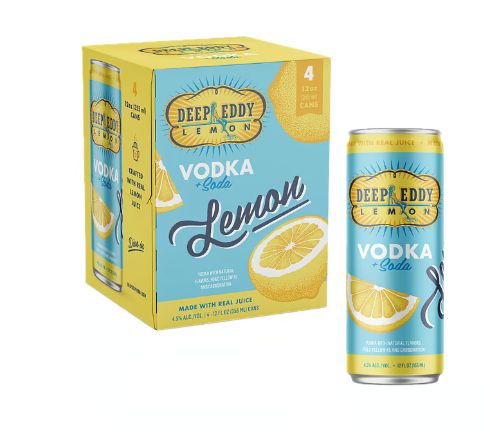 DEEP EDDY SELTZER LEMON 4C