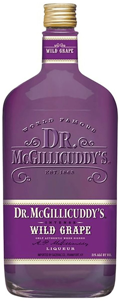 DR MCGILLICUDDY&#39;S WILD GRAPE 750ML