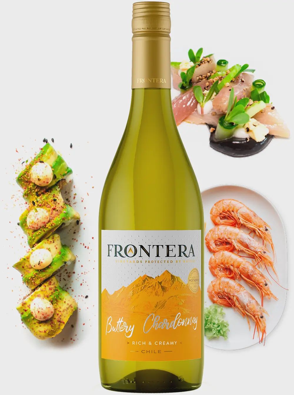 FRONTERA BUTTERY CHARDONNAY 750ML