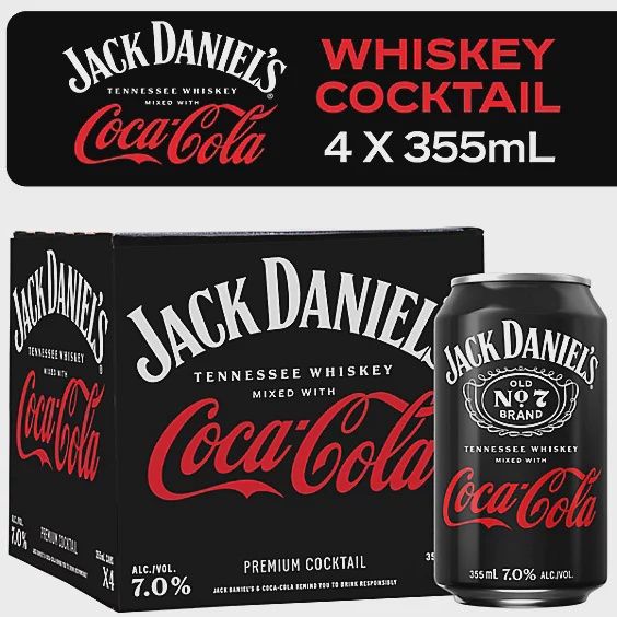 JACK DANIELS &amp; COKE 4C