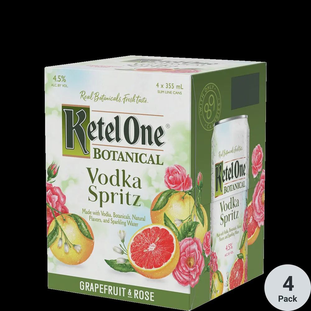 KETEL ONE BOT GRAOEFRUIT &amp; ROSE 4C