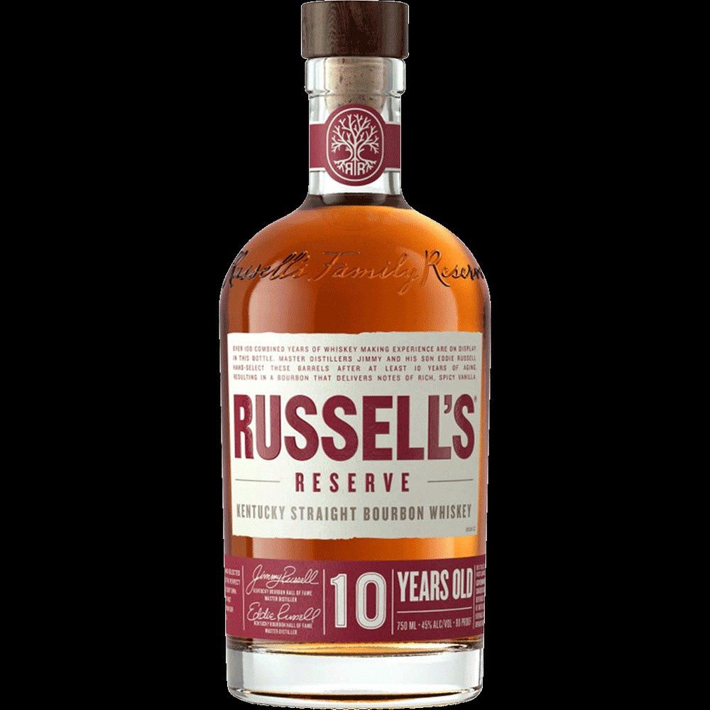 RUSSELL&#39;S RESERVE 10YR BOURBON 750ML
